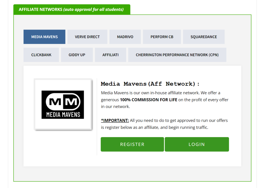 Invisible Affiliate System